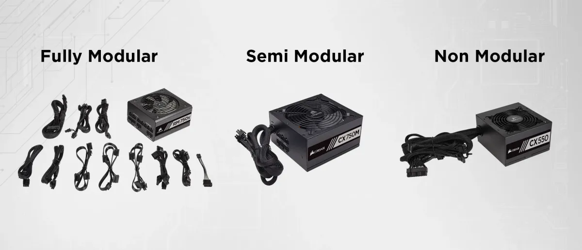 Güç Kaynağı (PSU) Nedir? Ne İşe Yarar? Nasıl Çalışır? / Tam Modüler, Yarı Modüler ve Modüler Olmayan PSU Arasındaki Fark Nedir?