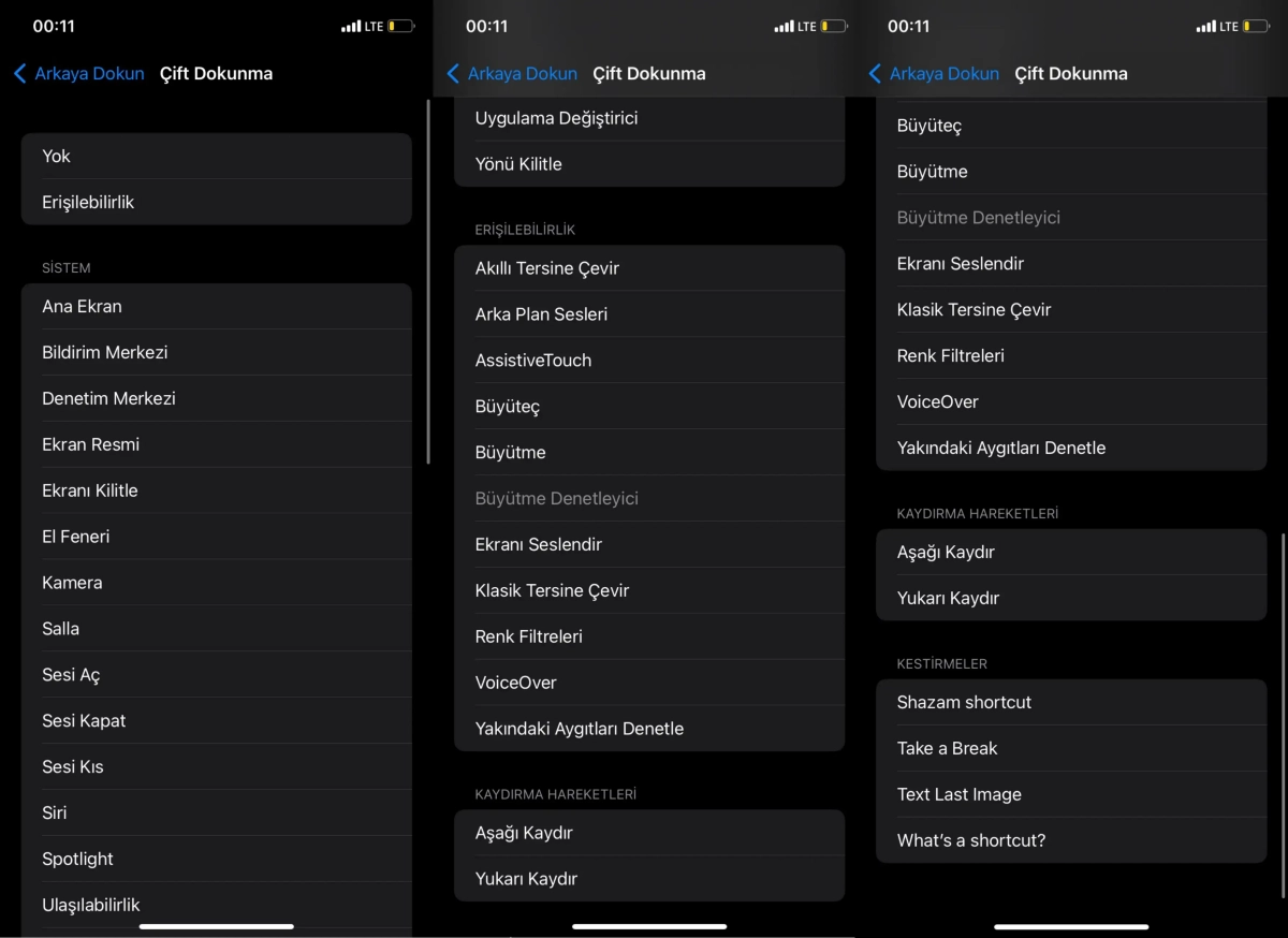 iPhone Arkaya Dokun Özelliği Nasıl Kullanılır