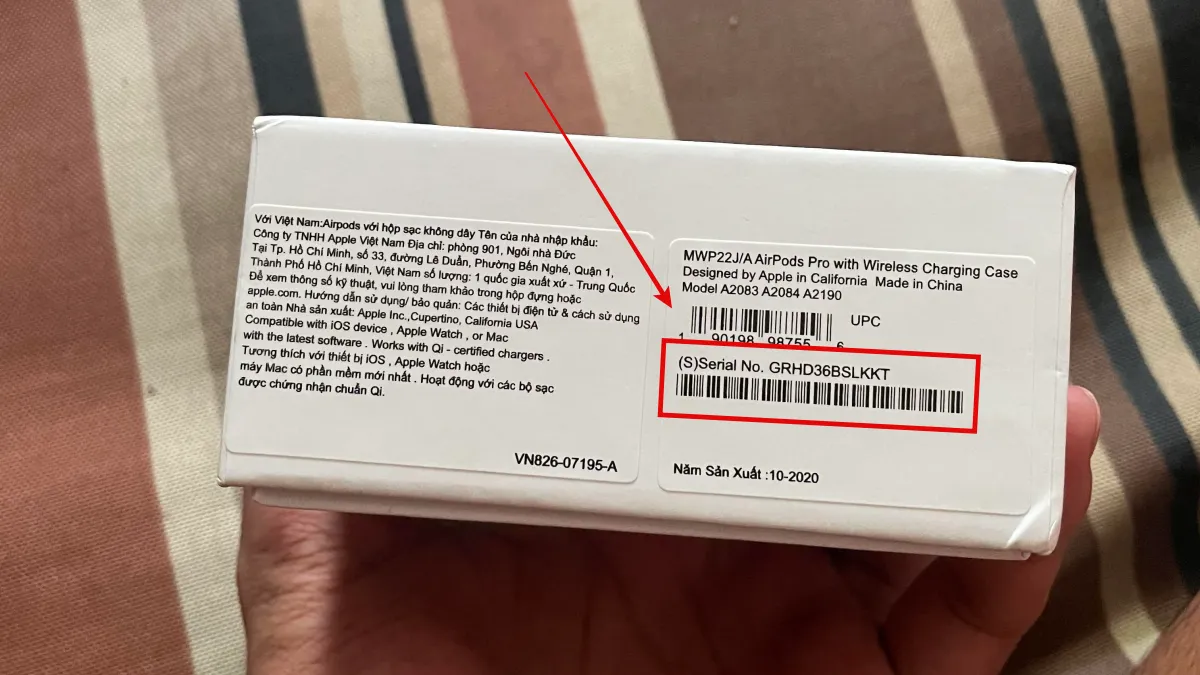 Sahte AirPods Nasıl Anlaşılır? - AirPods Pro Kutusu Seri Numarası