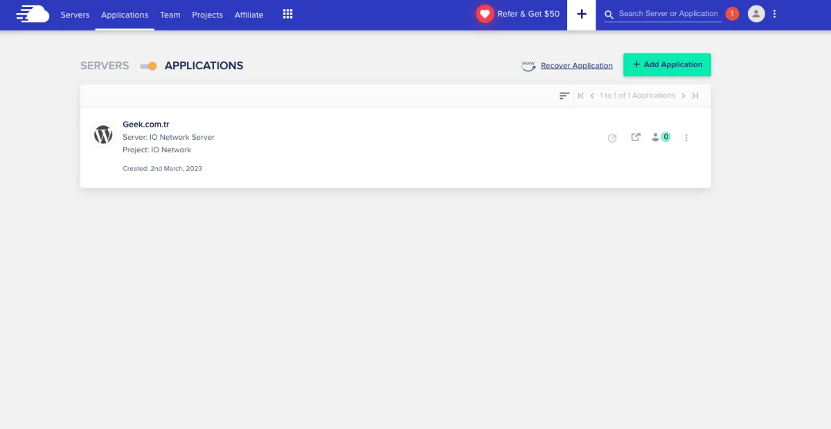 Cloudways Özellikleri