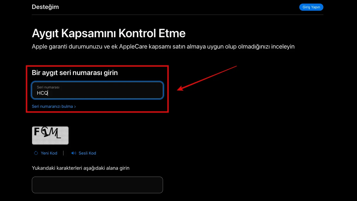 Apple Garanti Sorgulama Nasıl Yapılır? -2