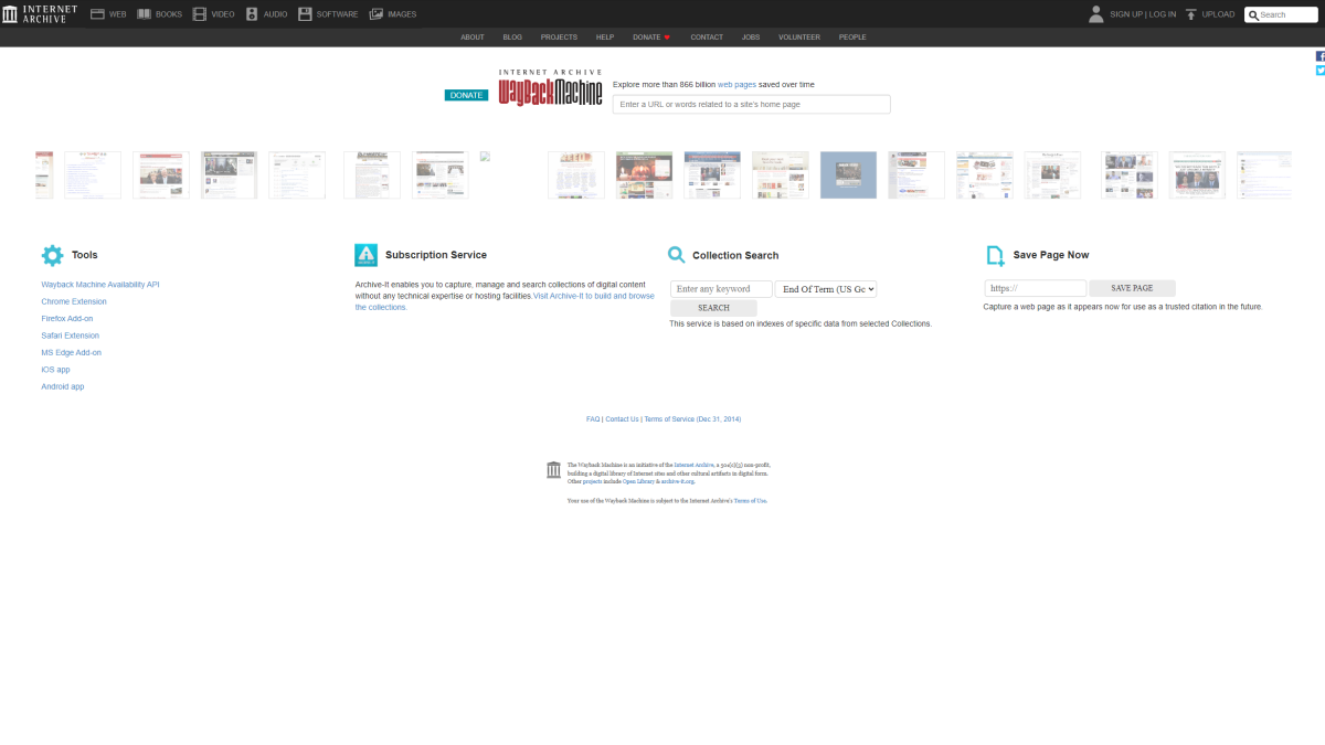 İnternet Sitelerinin Eski Hali Nasıl Görüntülenir?