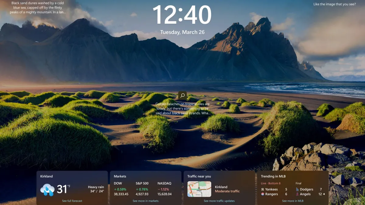 Windows 11 Kilit Ekranı Widget'ları Nasıl Kaldırılır?