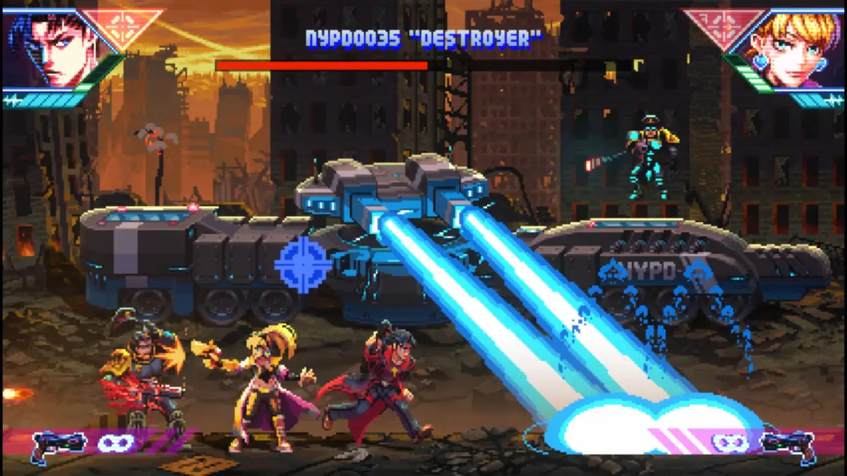 Neon Inferno Boss Savaşı